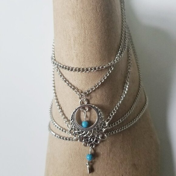 Boho Anklet Arm Bracelet Tribal Jewelry - Picture 3 of 7